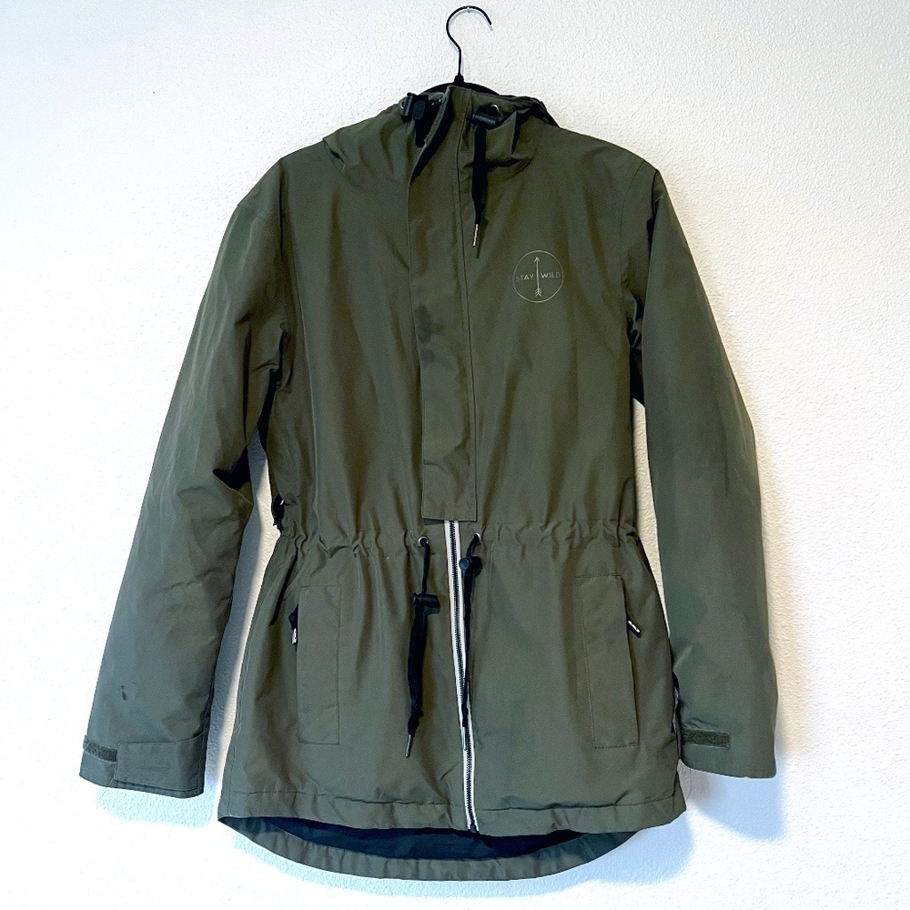 Airblaster Freedom Series - Stay Wild Drawstring Snow Jacket | Size Small